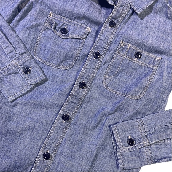 GapKids Denim Button Up - Picture 2 of 3